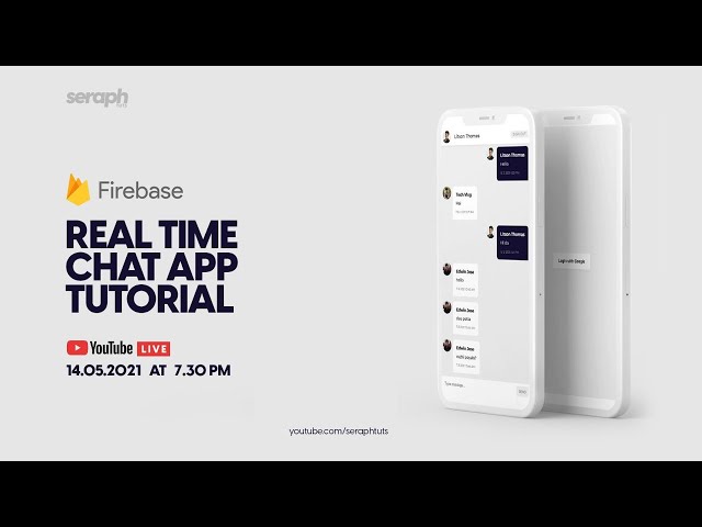 Firebase realtime chat app tutorial