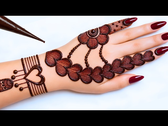 full hand simple mehndi design new 2026 |mehandi ka design | mehndi design | मेहंदी डिजाइन| #mehandi