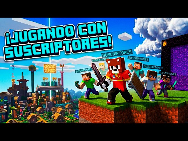 Picando un CHUNK | No Bait | Minecraft con subs