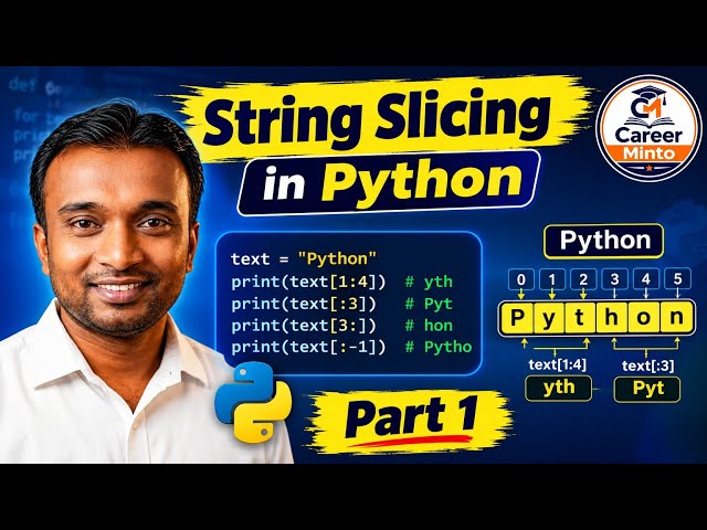 Python tutorial | String slicing in Python @ApnaCollegeOfficial