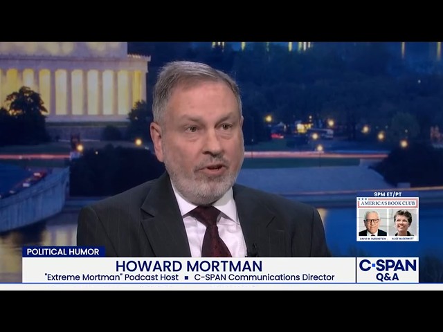TALKING TO C-SPAN'S COMMUNICATIONS DIRECTOR @ 7 PM EST
