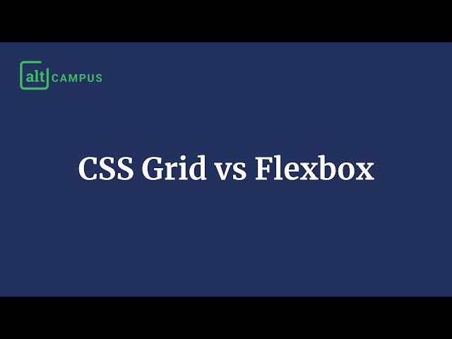 CSS Grid vs Flexbox: When to Use Each