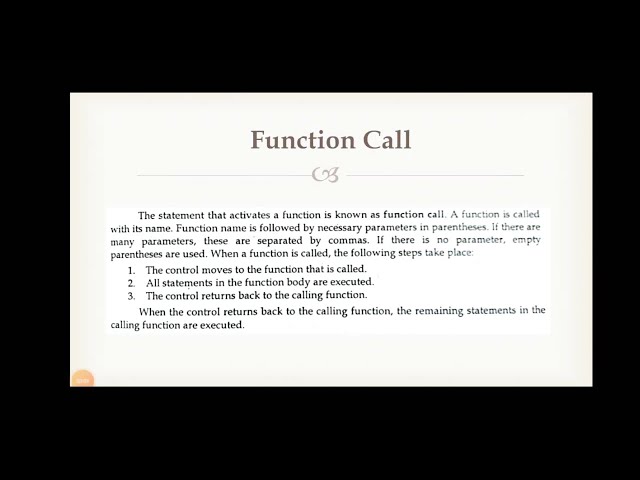 31:Dec/2nd year/Computer/Chapter 13/Topic( function call)
