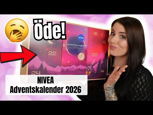 NIVEA Advent Calendar 2026 Unboxing
