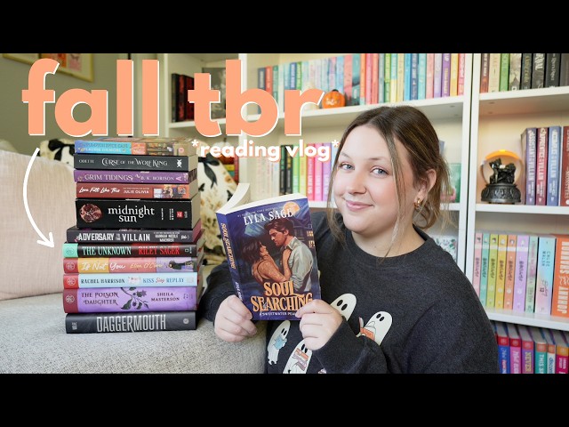 reading books on my FALL TBR!! 🍂📖 *reading vlog*