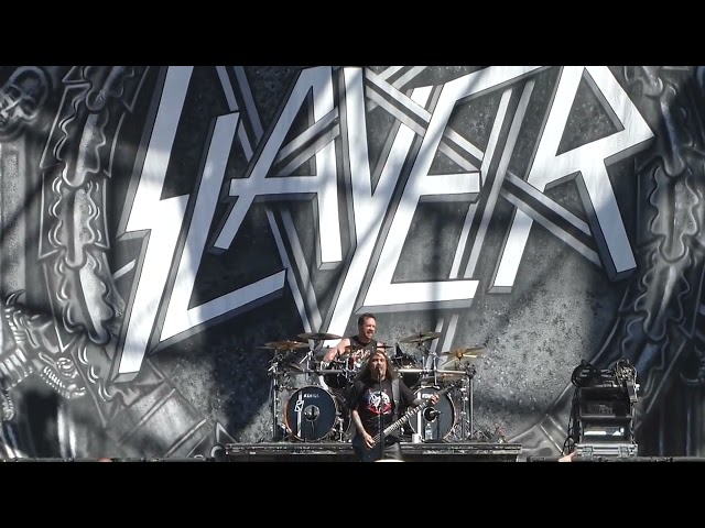 SLAYER - MANDATORY SUICIDE with JON DETTE on DRUMS