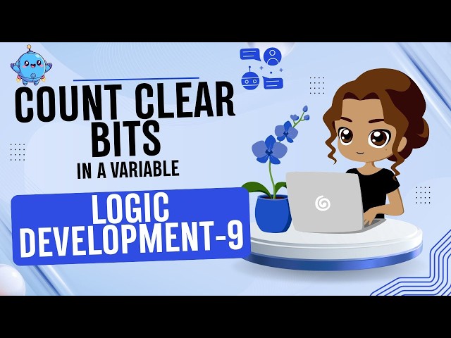 Count Number of Clear Bits Efficiently| Logic development-8| Embedded C Tutorials for beginners