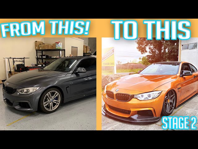 BUILDING A 435I BMW IN 9 MINUTES!