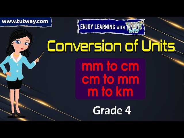 Metric Units of Length | Length Unit Conversion | Convert mm, cm, m and km | Math