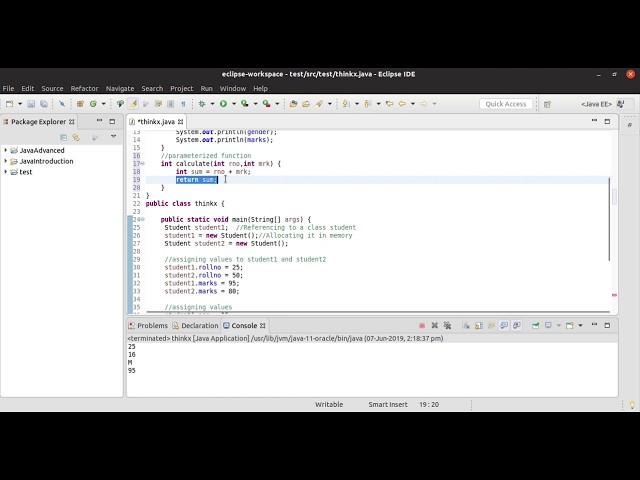 Methods and Constructors in Java