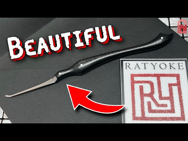 Ratyoke Custom Lock Pick - Ebony and Silver