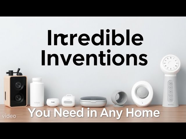 INCREDIBLE INVENTIONS YOU NEED IN ANY HOME
