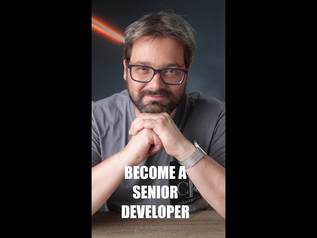 How To Become A Senior Software Developer