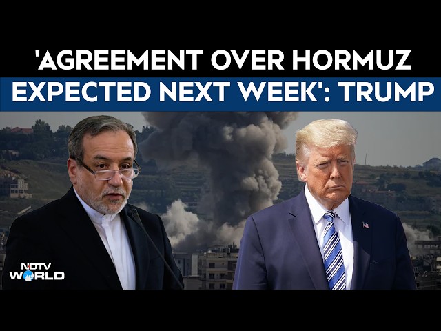 US Iran War Latest News | Deal With Iran On Truce, Hormuz Expected "Over The Next Week", Says Trump