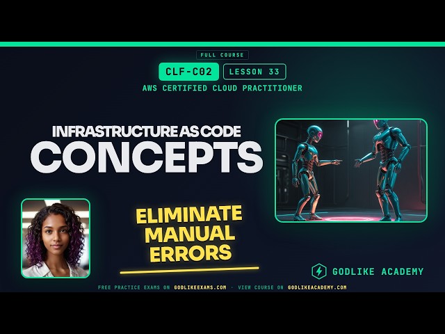 CLF-C02 · Lesson 33: IaC Automates Your Infrastructure