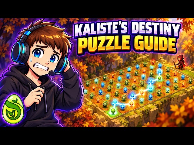 Kaliste's Destiny Quest Fight: Chain Reaction Puzzle (Dofus 3)