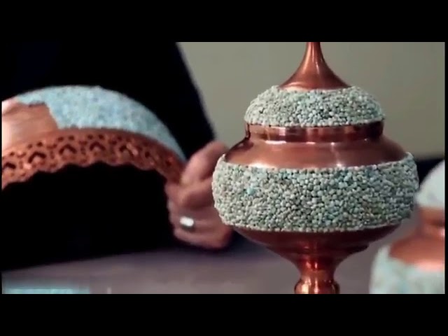 Turquoise inlay: how love and art make a perfect art piece.