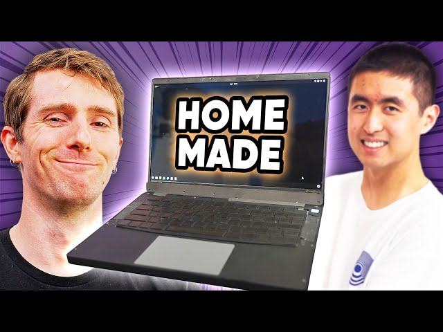 This Kid Made his Own Laptop and it’s AMAZING!