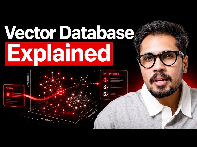 Vector Database Explained! The Complete Guide on Embeddings & Semantic Search