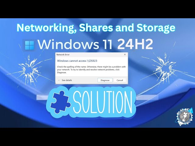 Fix Error 0x80070035 - STATUS INVALID SIGNATURE and PATH NOT FOUND with Windows 11 24H2
