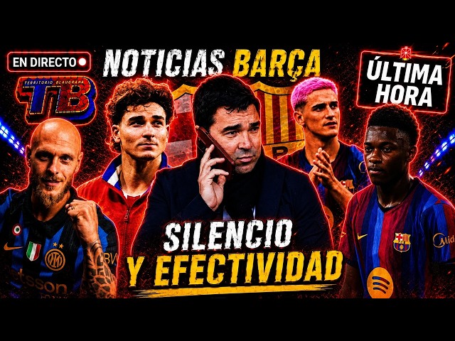 🚨 ¡BARÇA EN SILENCIO! Deco sorprende, DIMARCO se deja querer y el entorno de JULIÁN ÁLVAREZ avisa 🔥💣