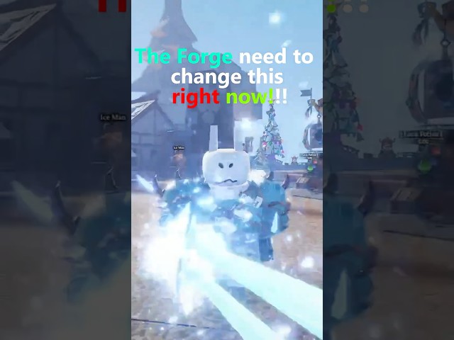 This is why The Forge is COOKED #roblox #theforge #shorts