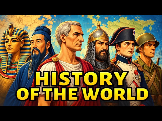 24/7 Entire History of the World Live: Ancient, Medieval, Modern (Sleep & Study)