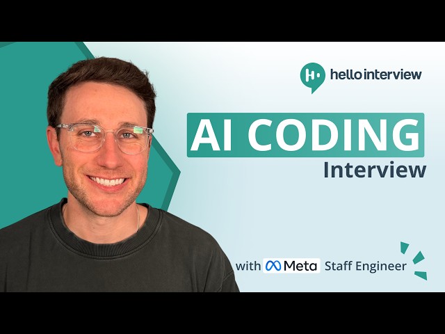 AI Coding Interview w/ Meta Staff Engineer
