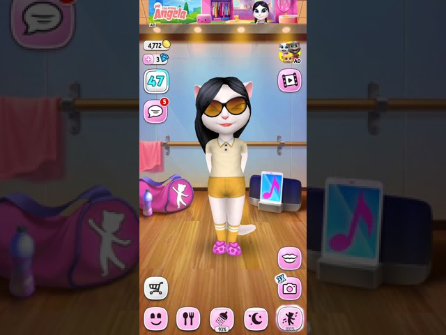 My Talking Angela New Video Best Funny Android GamePlay #8840