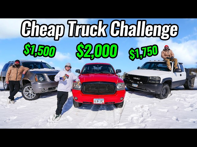 CboysTV Cheap Truck Challenge!