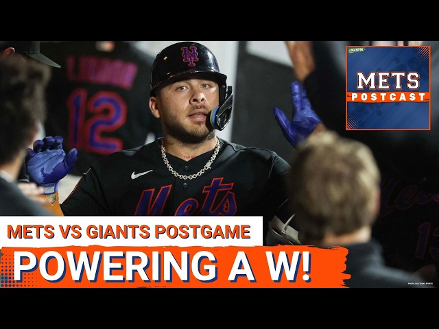 METS POSTCAST: Mets POWER Their Way To Series Opening Win Vs. Giants