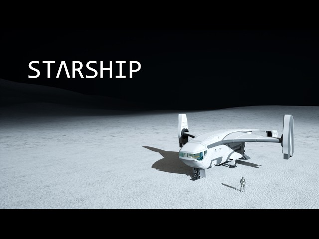 Walk Up, Board, Fly, Land — Pilotable Spaceship for UE5 | Starship V1.0