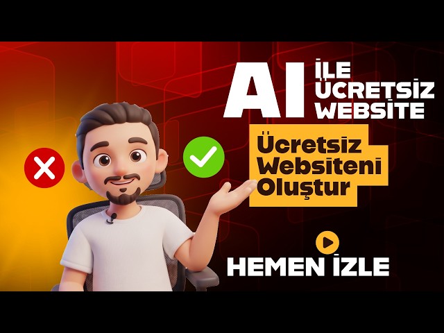 Yazılım Bilmeden Ücretsiz Web Sitesi Yayınla! | Google AI Studio Rehberi