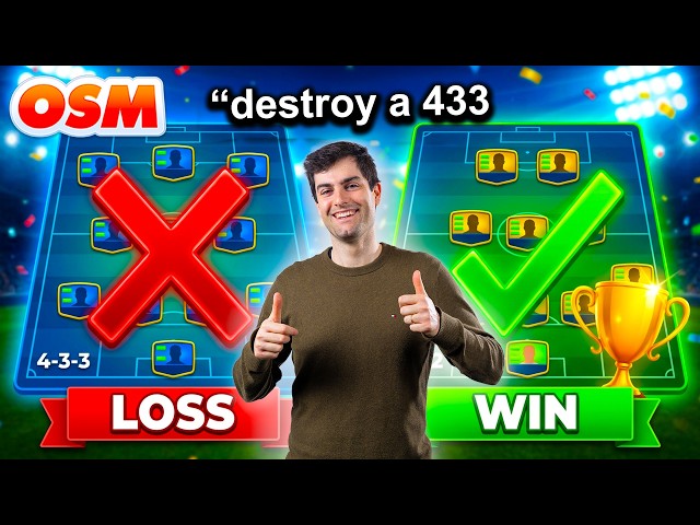 3 Ways to DESTROY 433 Tactics in OSM! (Pro Counter Guide) | OSM PRO