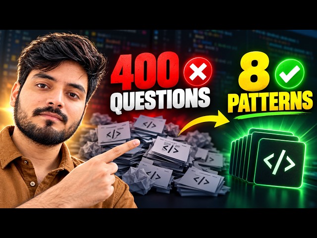 You Don’t Need 400 LeetCode Problems — Master These 8 Patterns