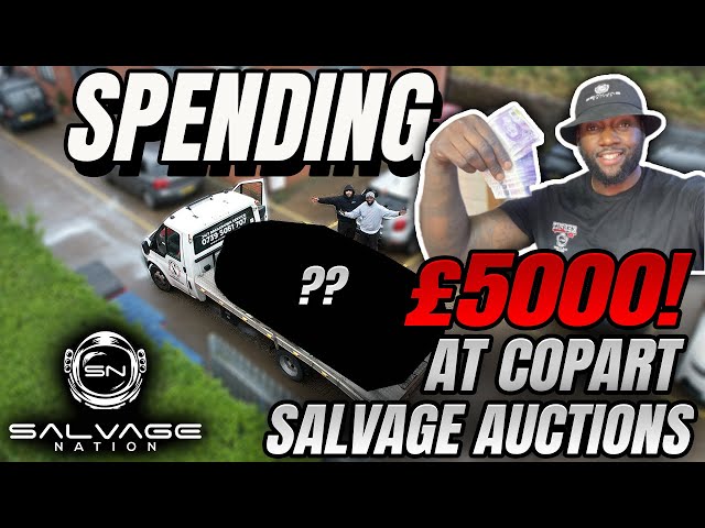 WHAT CAN £5,000 BUY AT COPART UK ONLNE SALVAGE AUCTION...THAT MAKES PROFIT? | SHOPPING FOR SALVAGE