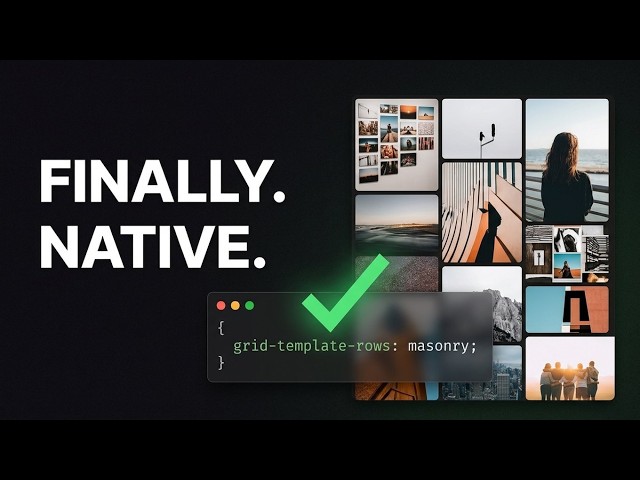 The End of Masonry Libraries: Master the New Native CSS Standard