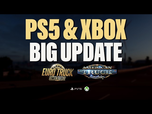 Huge Console (PS5 & Xbox) Announcement from SCS