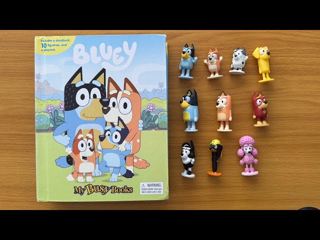 Bluey Busy Books and Toys: Read Aloud Bluey for Children and Toddlers