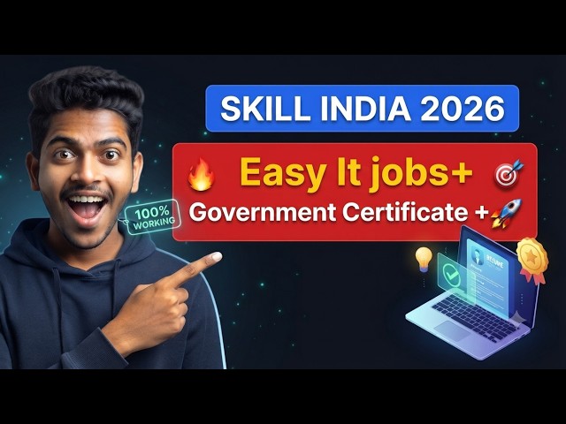 This 1 Website is Enough! 🤩 1 Hour Free IT & AI Courses with Government Certificate @ANSWER33