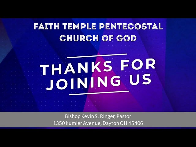 January 18, 2026 | Bishop Kevin Ringer | Sunday Morning Service