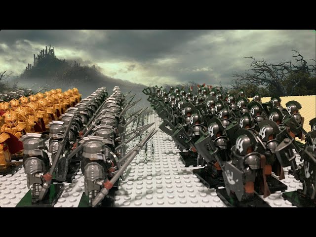 LEGO Hobbit l The Battle of the Five Armies l Stop Motion