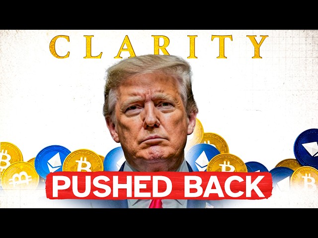 Why the Biggest Crypto Bill Just COLLAPSED (Clarity Act Chaos)