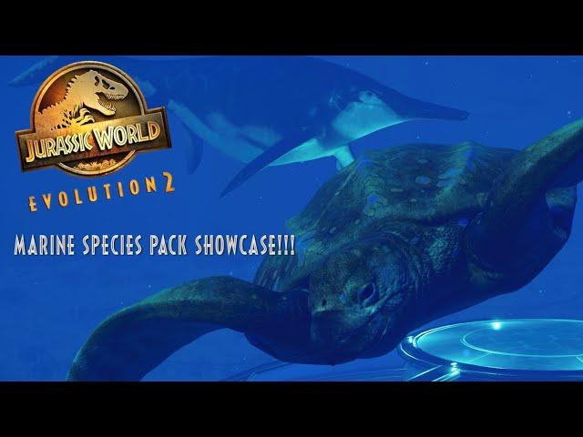 New Marine Species Pack and Update 7 Showcase!!! Jurassic World Evolution 2