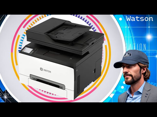 Xerox C303a Color Multifunction Printer - Copy, print, scan, fax, Ideal for small and med businesses