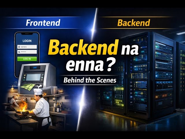 Backend na enna? | NestJS from Scratch in Tamil | Part 1