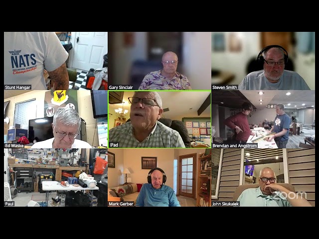 Stunt Hangar's Zoom Meeting