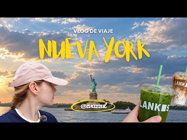 Un día en NUEVA YORK 🇺🇸 Estatua de la Libertad, compras y vistas preciosas 🗽 | Vlog