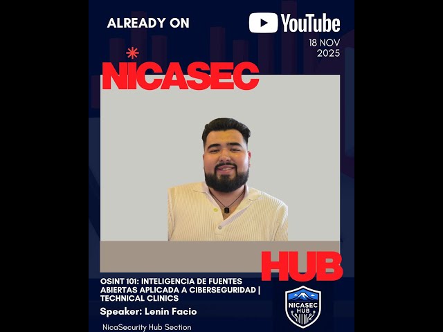 🎙️OSINT 101: Inteligencia de Fuentes Abiertas aplicada a Ciberseguridad | TechClinics Pentesting