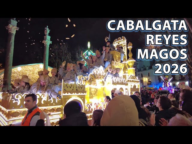 👑Cabalgata Reyes Magos Sevilla 2026 🫅🏿 4K Virtual Walking Tour Spain